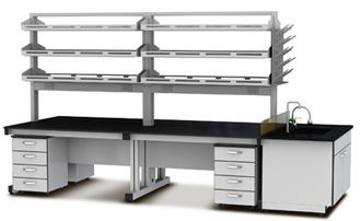 Laboratory Modular Furniture (white background)